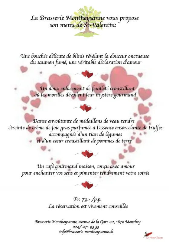 Danse envoûtante de médaillons de veau tendre étreinte de crème de foie gras parfumée à l'essence ensorcelante de truffes, accompagnée d'un tian de légumes et d'un coeur croustillant de pommes de terre