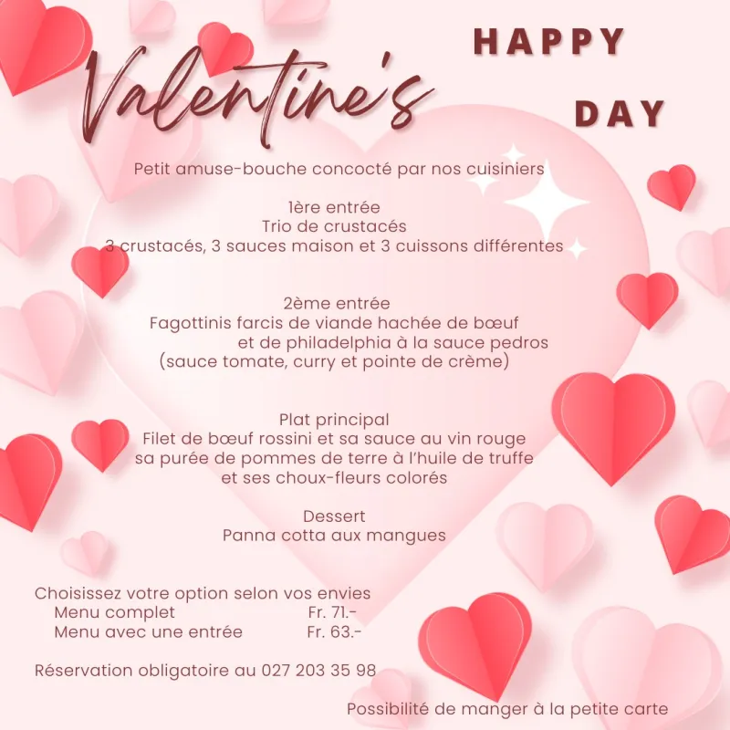 Menu Filet de boeuf rossini et sa sauce au vin rouge, sa purée de pommes de terre à l'huile de truffe et ses choux-fleurs colorés : Pizzeria de Valère