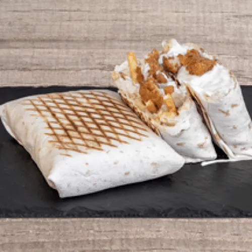 Giga Tacos taille L avec 3 viandes, garnitures et sauces