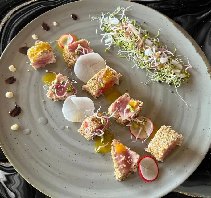 Tataki de thon au sésame